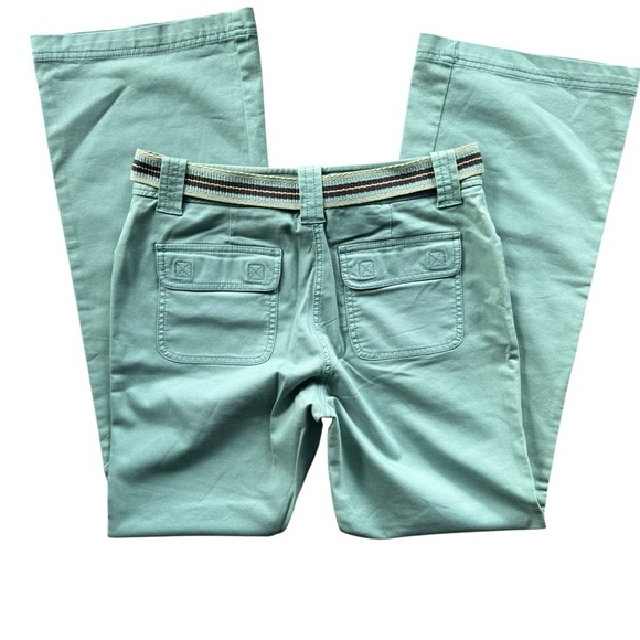 NWT Deadstock New York & Company Belted Bootcut Pants size 4 - Picture 6 of 14